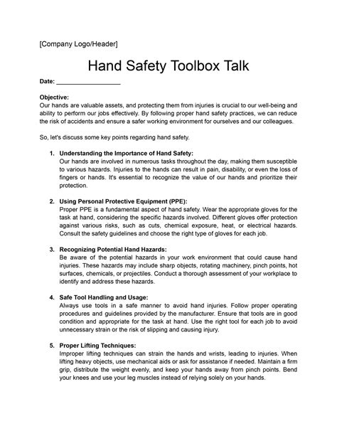 osha toolbox talks pdf download